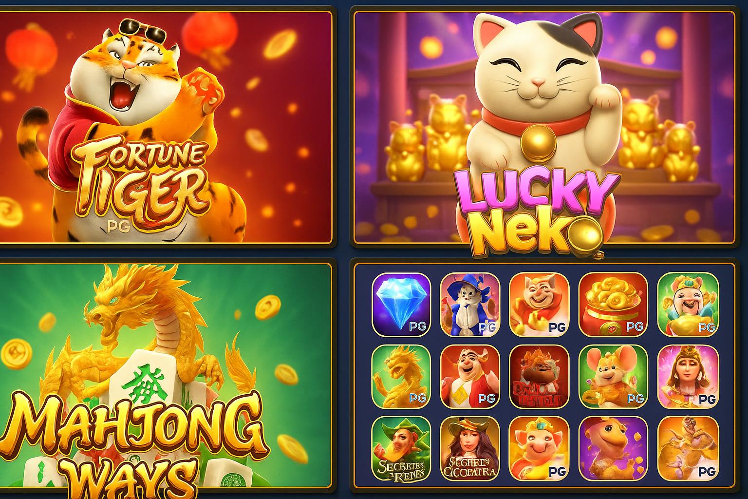 Coleção PG Soft Slots